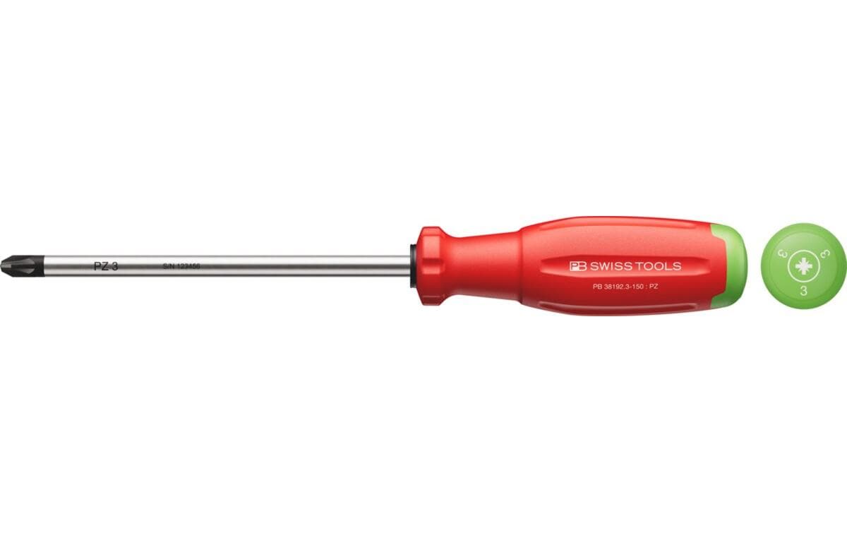 SwissGrip Evo PZ-Kreuzschraubenzieher