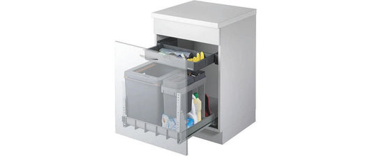 Müllex Kehrichtbehälter BOXX 55/60-R Bio