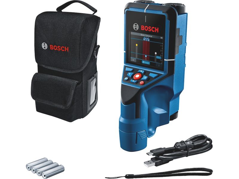 Bosch Professional | Ortungsgerät Wallscanner D-tect 200 C | 1 x Akku GBA 12V 2.0Ah