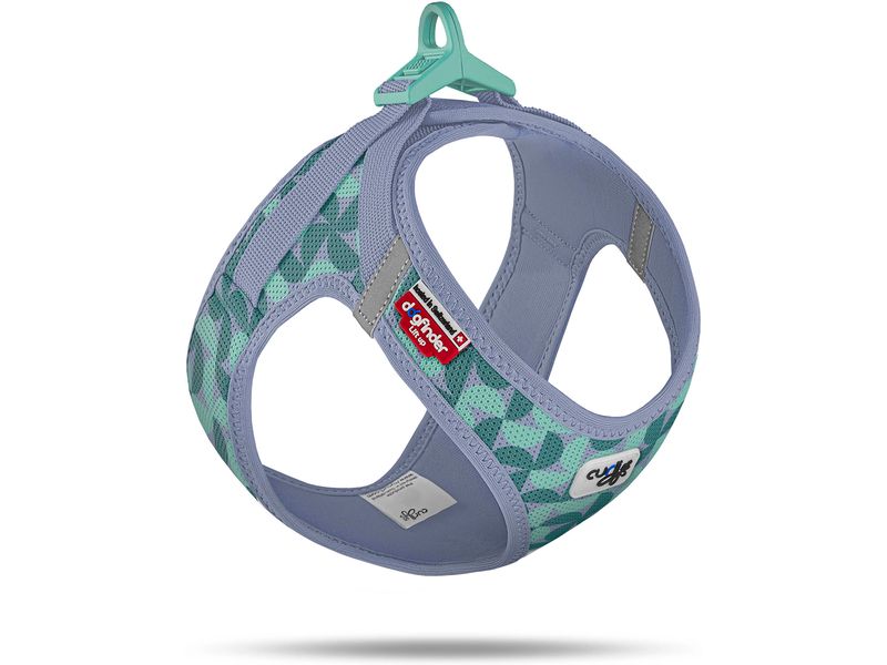 curli | Vest Geschirr Air-Mesh LE26 | Semi Circle Blau XL