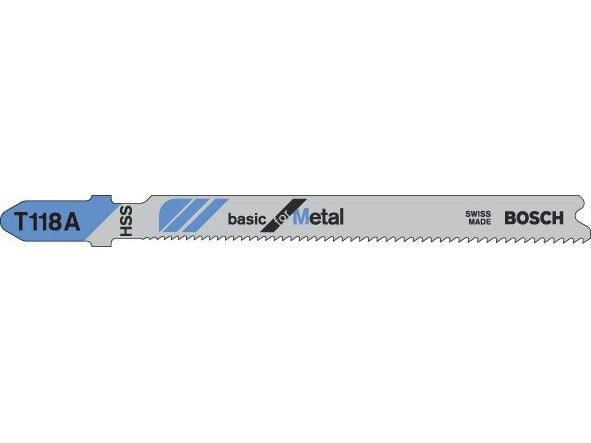 Bosch Professional | Stichsägeblatt T 118 A | Basic for Metal