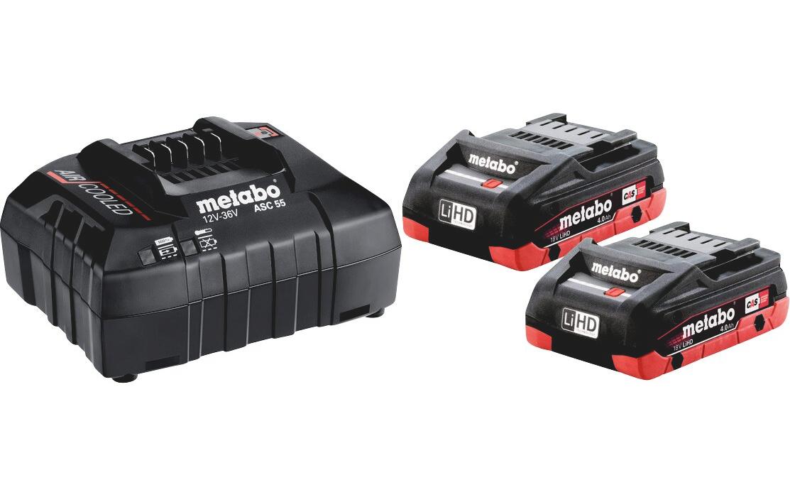 Metabo Basis-Set Akku und Ladegerät LiHD