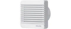 Helios | Ventilator mit Nachlaufschalter | IP45, 230V, 100mm, weiss