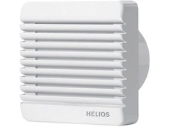 Helios | Ventilator mit Nachlaufschalter | IP45, 230V, 100mm, weiss