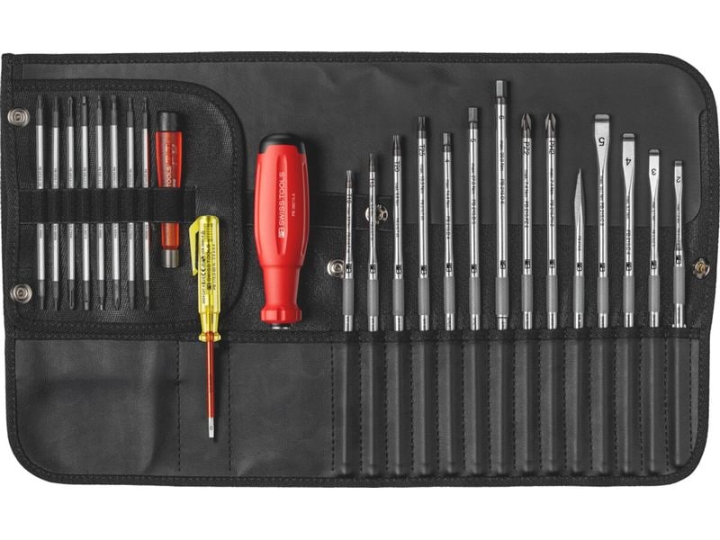 PB Swiss Tools | SwissGrip Evo Allrounder-Set Rolltasche | PB 38515