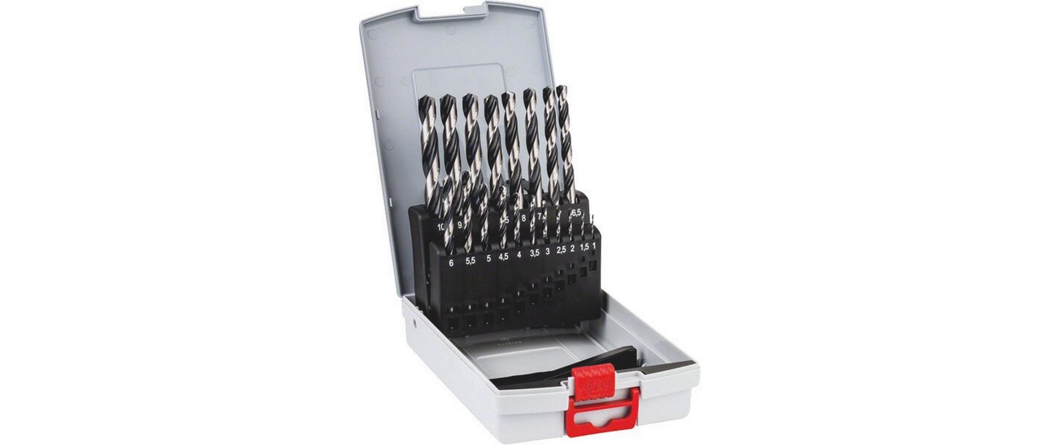 Bosch ProBox HSS-Spiralbohrer PointTeQ