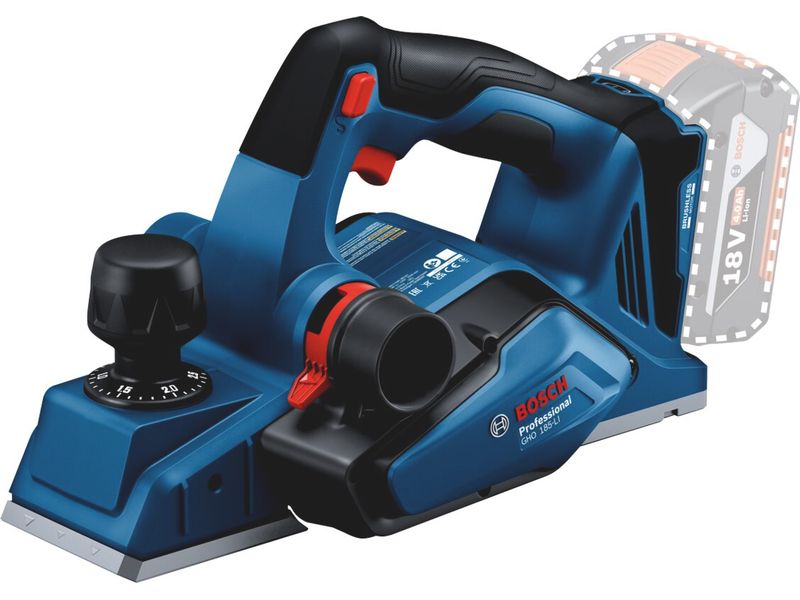 Bosch Professional | Akku-Hobel | GHO 18V-26 in L-BOXX