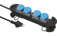 Steckdosenleiste Construct Line SZ/BL
