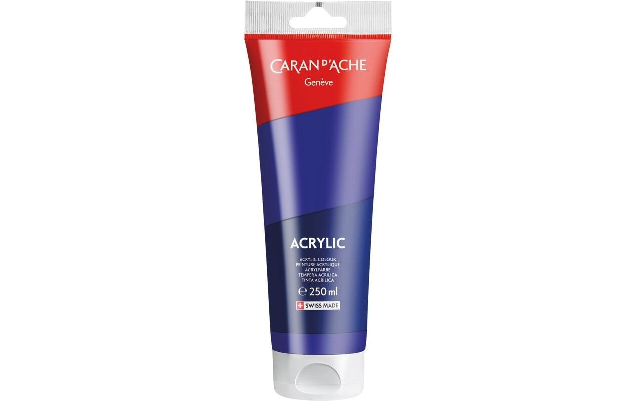 Caran d'Ache, Acrylfarbe 250 ml, Ultramarin