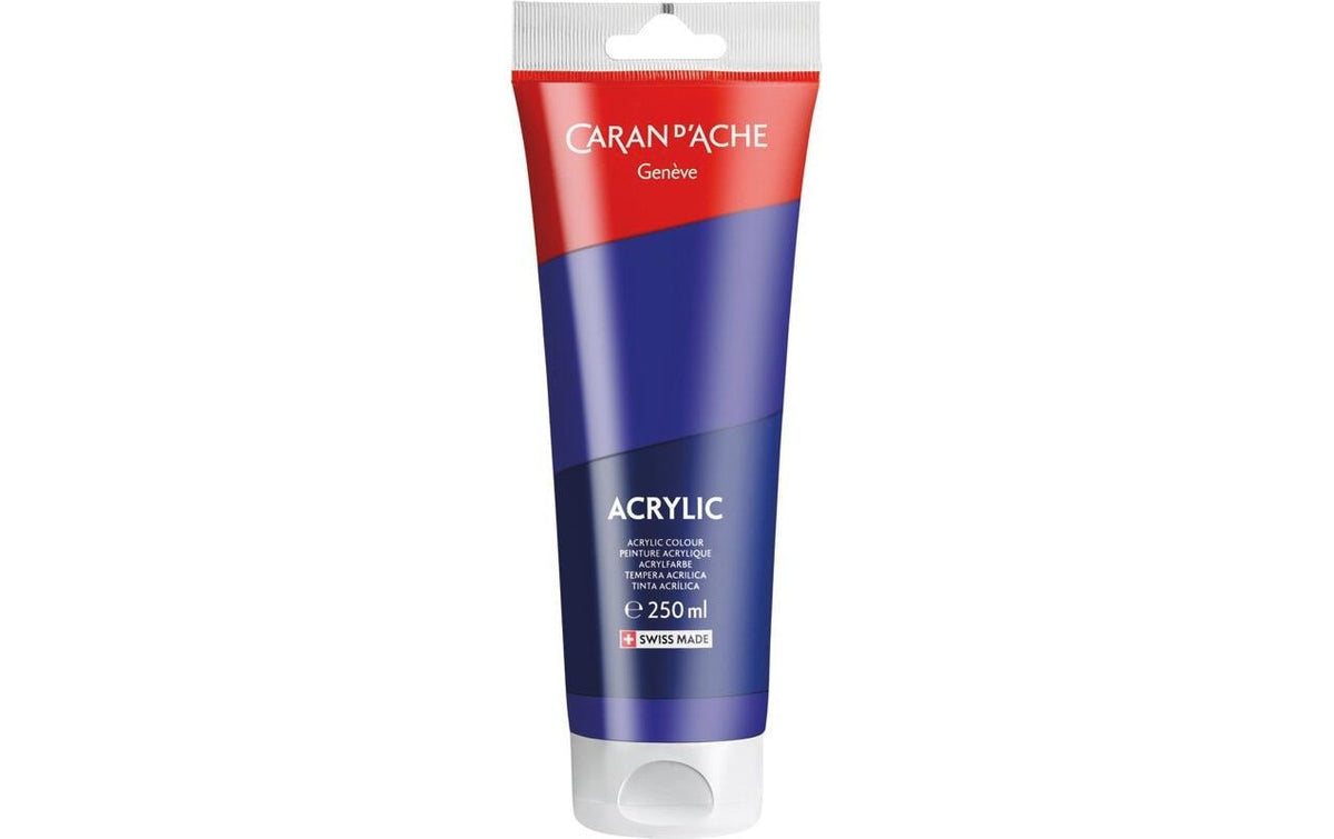 Caran d'Ache, Acrylfarbe 250 ml, Ultramarin