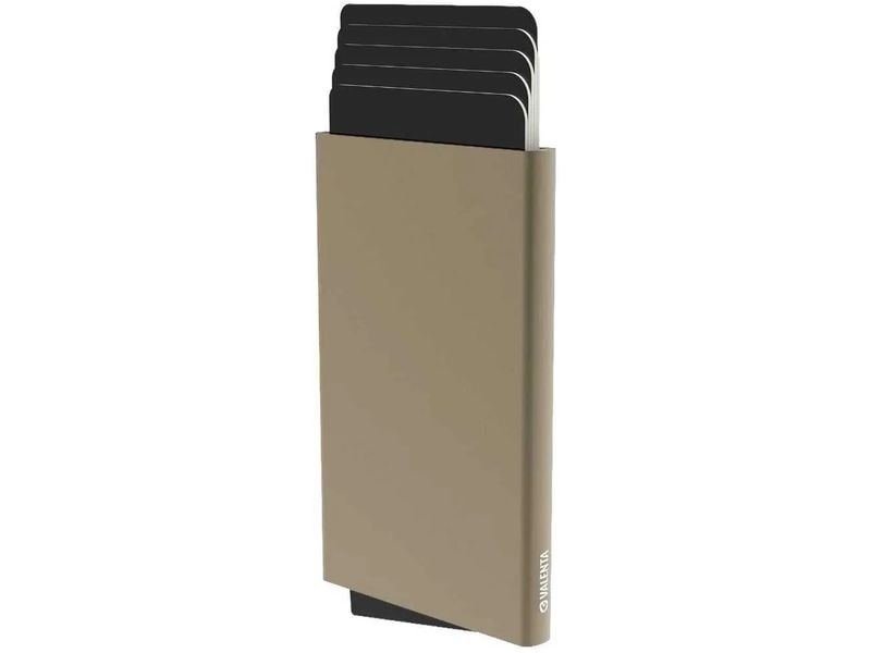 Valenta | Card Protector Alu MagSafe Plus | Titanium Gold