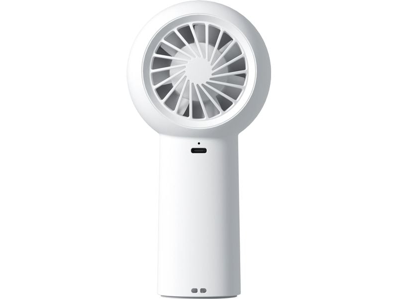Jisulife | Handheld Fan 5 plus Ventilator | Weiss, 4000mAh