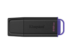 Kingston | Portable DT Exodia 512GB, USB 3.2 | mit Schutzkappe & Schlüsselring (purple)