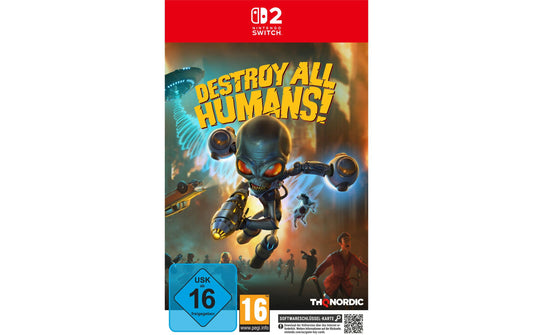 THQ | Destroy All Humans!, Switch 2 | Alter: 16+, Game-Key Card
