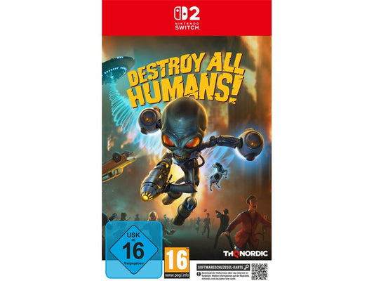 THQ | Destroy All Humans!, Switch 2 | Alter: 16+, Game-Key Card