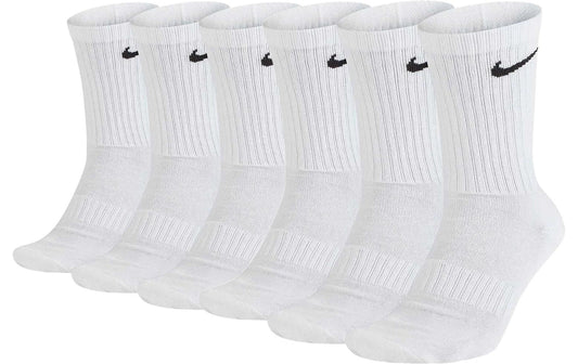 Nike | Cushioned Training Crew Sock 6-Pack | Grösse 42-46, Farbe: weiss