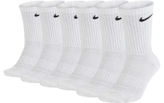Nike | Cushioned Training Crew Sock 6-Pack | Grösse 42-46, Farbe: weiss