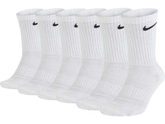 Nike | Cushioned Training Crew Sock 6-Pack | Grösse 42-46, Farbe: weiss