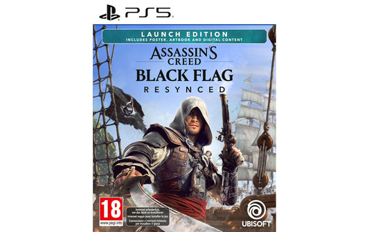 Ubisoft | Assassin's Creed Black Flag Resynced, PS5 | Launch Edition, Alter: 18+