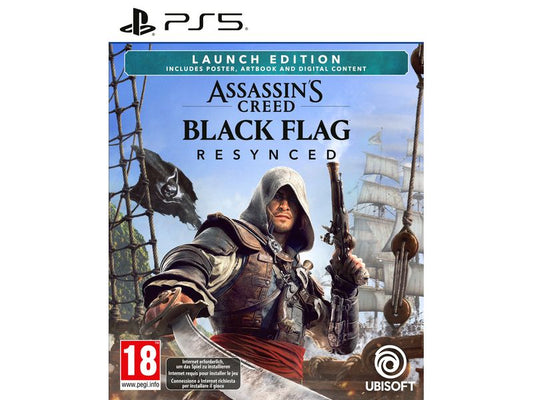 Ubisoft | Assassin's Creed Black Flag Resynced, PS5 | Launch Edition, Alter: 18+