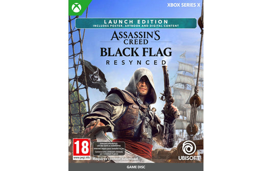 Ubisoft | Assassin's Creed Black Flag Resynced, XSX | Launch Edition, Alter: 18+