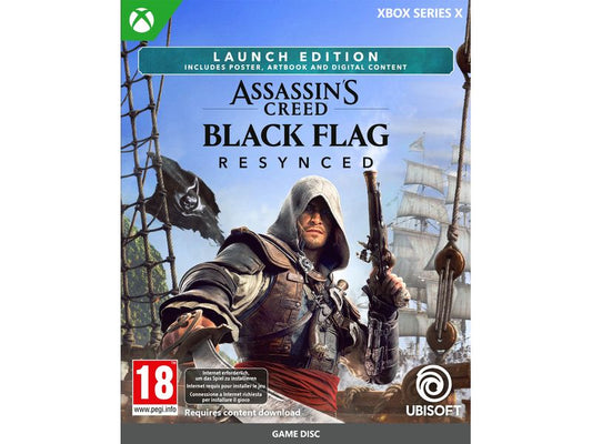 Ubisoft | Assassin's Creed Black Flag Resynced, XSX | Launch Edition, Alter: 18+