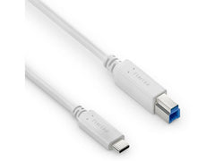 PureLink iSeries | Purelink USB-Kabel C-B, 2.0m | iSerie, 3.2 Gen1, 3A/5V/15W, weiss