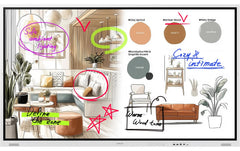 Samsung | WM85FX Touch Professional Display | 85 UltraHD, D-LED, 450cd/m2, 12/7 Betrieb