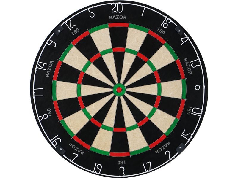 KOOR | Dartscheibe Razor 180 | Sisal-Dartscheibe
