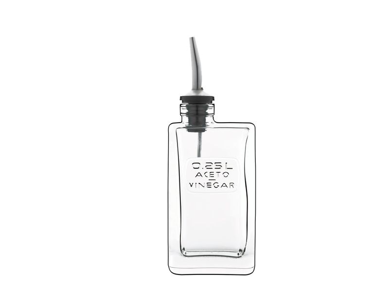 Luigi Bormioli | Essigflasche klar Optima | Fassungsvermögen: 25 cl