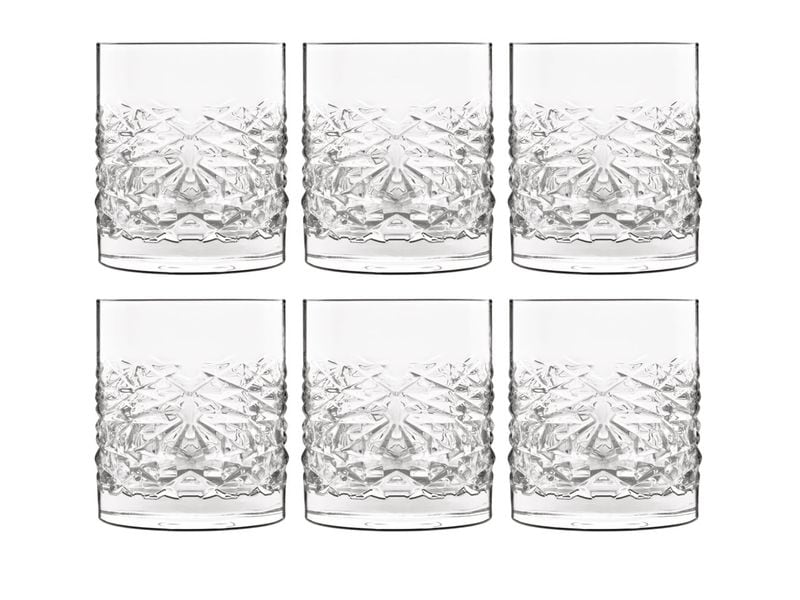 Luigi Bormioli | Whiskyglas Mixology Textures | Verpackung à 6 Stück, 38 cl