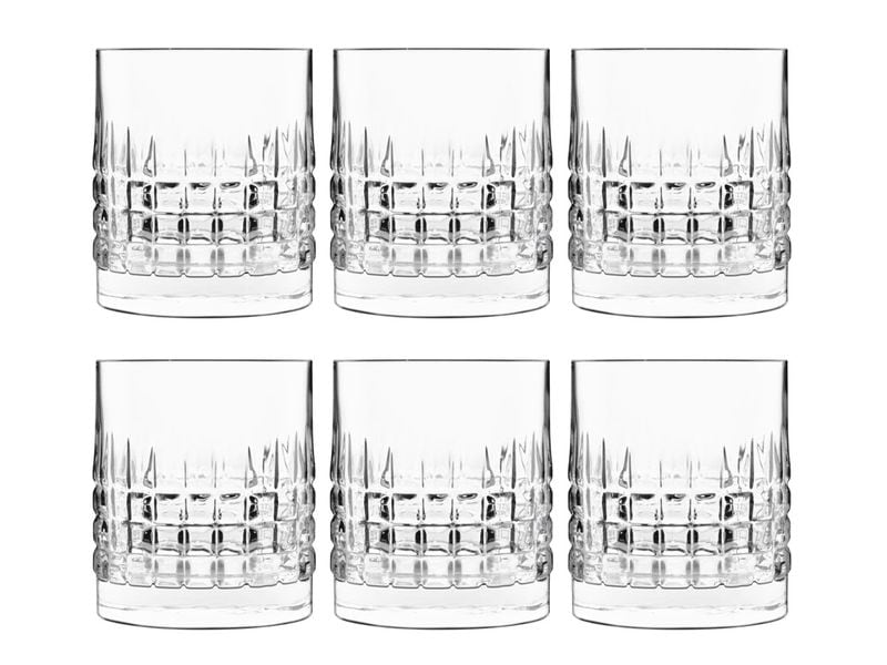 Luigi Bormioli | Whiskyglas Mixology Charme | Verpackung à 6 Stück, 38 cl