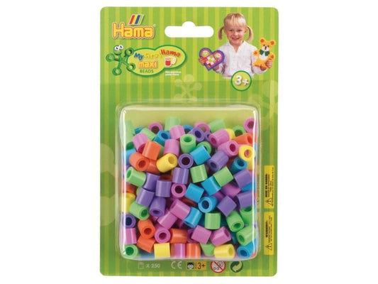 Hama | Bügelperlen Maxi Pastell-Mix, 250