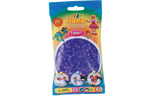 Hama | Bügelperlen Midi Flieder, 1000 Stück