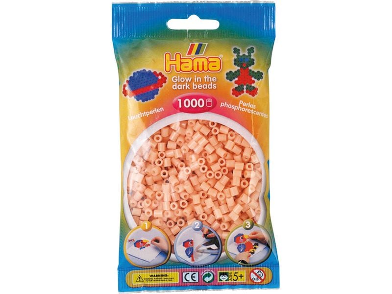 Hama | Bügelperlen Midi Rosa, 1000 Stück