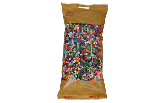 Hama | Bügelperlen Midi Mehrfarbig, 6000