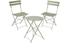 Schou | Bistro-Set SAM | 42x46x80cm - Grün