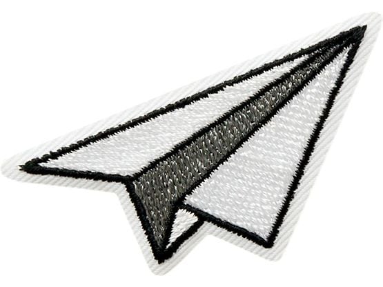 Mono-Quick | Monoquick Aufbügelbild Mini | Origami - Flugzeug