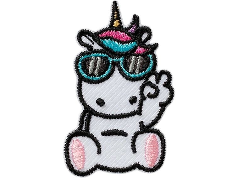 Mono-Quick | Monoquick Aufbügelbild | Einhorn