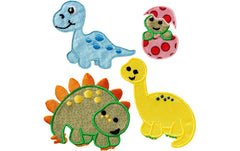 Mono-Quick | Monoquick Aufbügelbild | Dinos