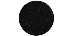 Mono-Quick | Monoquick Aufbügelbild | Smiley, schwarz