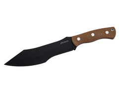 Herbertz | Bushcraft- und Survivalmesser D2 | desert micarta