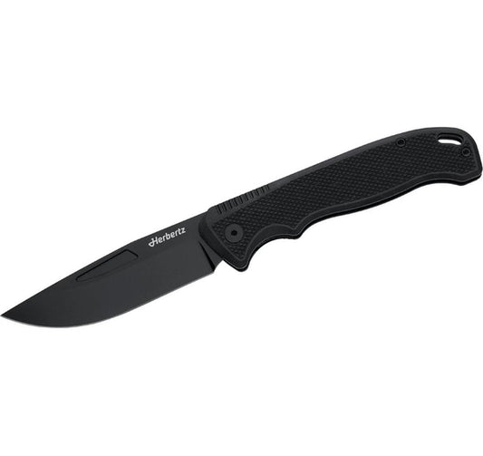 Herbertz | Taschenmesser Performance Liner Lock D2 | Klinge schwarz G10