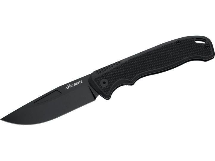 Herbertz | Taschenmesser Performance Liner Lock D2 | Klinge schwarz G10