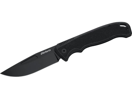 Herbertz | Taschenmesser Performance Liner Lock D2 | Klinge schwarz G10