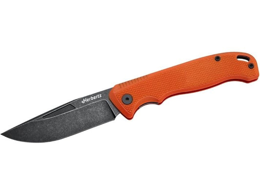 Herbertz | Taschenmesser Performance Liner Lock D2 | orange G10