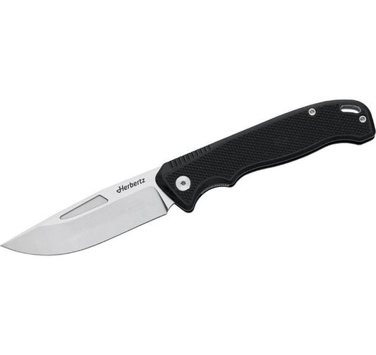 Herbertz | Taschenmesser Performance Liner Lock D2 | schwarz G10