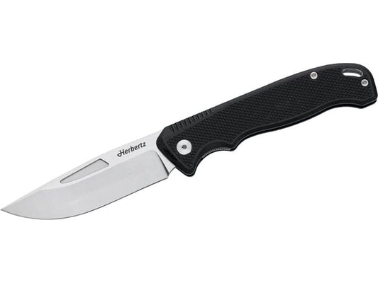 Herbertz | Taschenmesser Performance Liner Lock D2 | schwarz G10