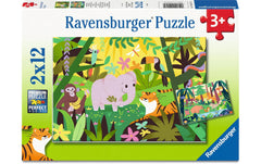 Ravensburger | Pz Freundliche Tierfreunde 2x12p