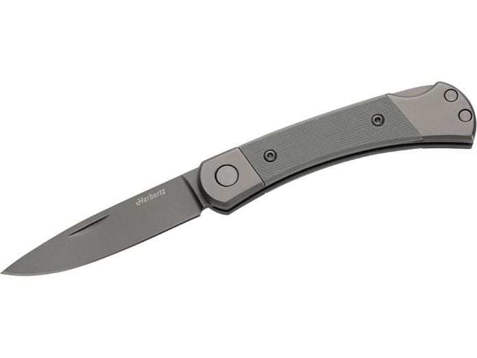 Herbertz | Taschenmesser Titanbeschichtung Grey D2 | Small, Grey